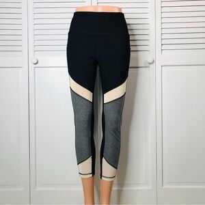 RBX Black Multi Ankle Leggings Size Large